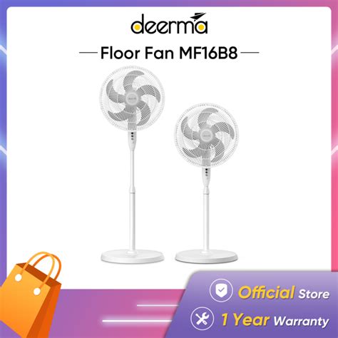 Official Store Deerma Floor Fan Inch Mf B Cooling Blades Wind