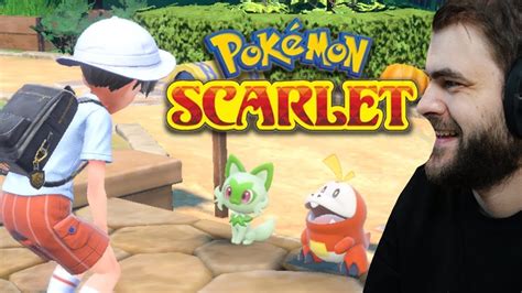 Wybieram swojego pierwszego Pokemona Pokémon Scarlet 1 YouTube