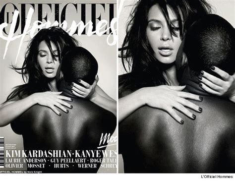 Kim Kardashian And Kanye West Pose Naked On Magazine Cover