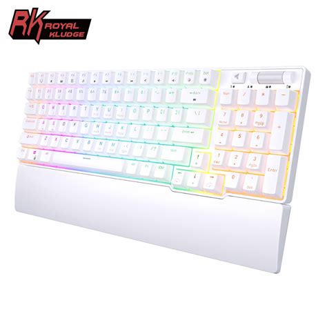 Royal Kludge RK Wireless Bluetooth Mechanical Keyboard Three Mode RGB Hot Swap Gaming Key