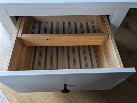 Drewniana Szafka Nocna Ikea Hemnes Bia A Bejca Sosna Szuflady