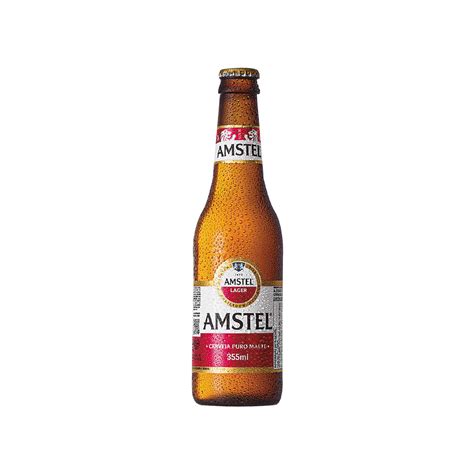 Cerveja Puro Malte Lager Amstel Long Neck 355ml - Zaffari & Bourbon