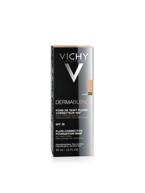 VICHY DERMABLEND Podkład Fluid Korygujący 25 Nude 30ml Podkłady kryjące Drogeria