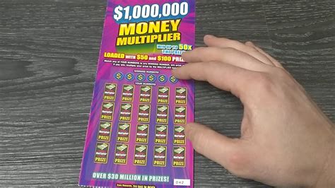 10 Money Multiplier Missouri Scratch Off Lottery Ticket Youtube