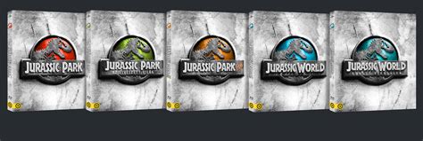 Jurassic Park - complete Blu-Ray collection by bangotomi on DeviantArt