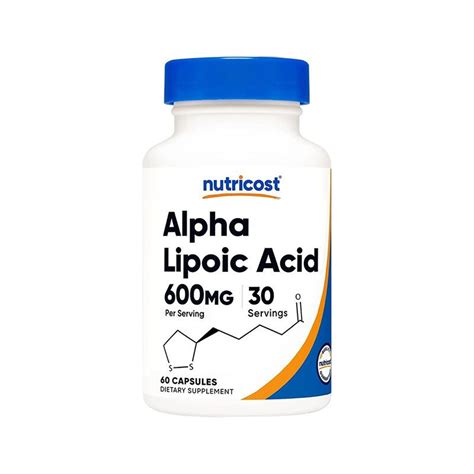 Nutricost Alpha Lipoic Acid Mg Vi N Nh Ng Gymwhey Shop