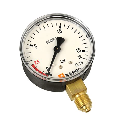 Manometr do wody 0-16 BAR 1/4” gw. zew. - BAPRO