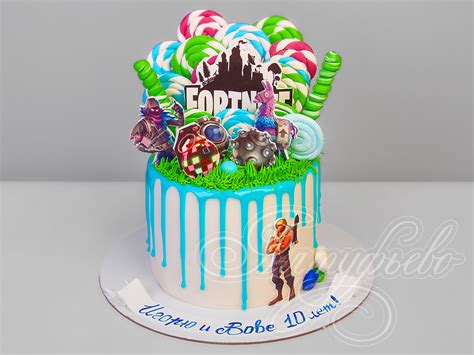 Торт для мальчика 13041321 детский на день рождения на 10 лет ...
