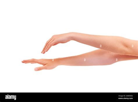 Smooth Hands And Soft Skin A Womans Hands Stock Photo Alamy