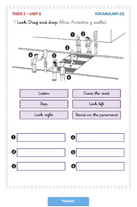 7 Printable Worksheets for Your Child to Learn About Road Safety - Brze