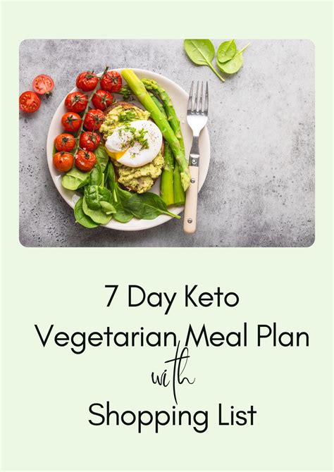 Keto Vegetarian Meal Plan