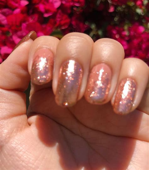 Stunning Rose Gold Metallic Halcyon