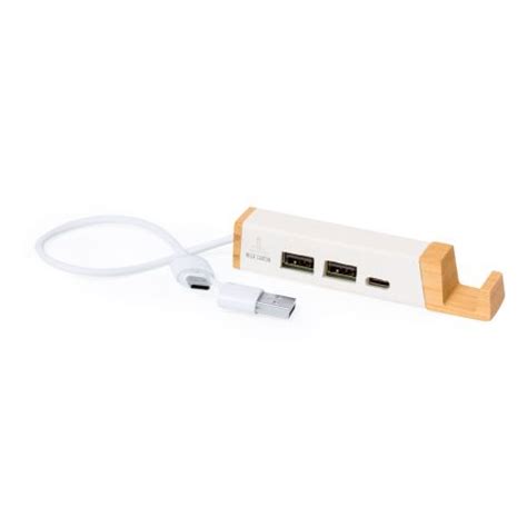 Hub Usb Em Bambu E Caixas De Leite Recicladas Ecosophia