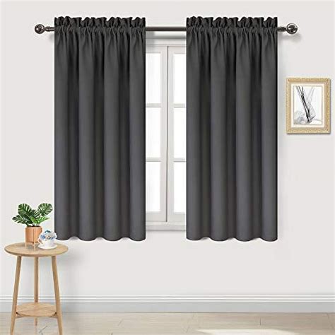 Dwcn Dark Grey Blackout Curtains Thermal Insulated Energy Saving 38