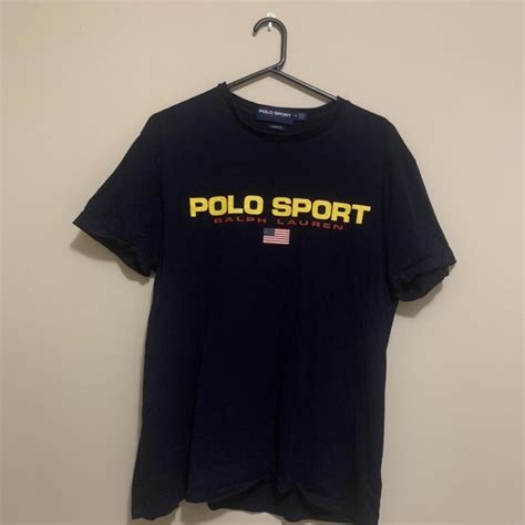 Vintage Retro Polo Sport Ralph Lauren T Shirt Depop