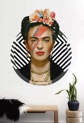 Vinilo Decorativo Frida Kahlo Sticker Gigante X Cm Meses Sin