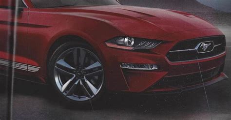 2018 Ford Mustang Order Guide Leaked Just Dont Opt For The Chrome