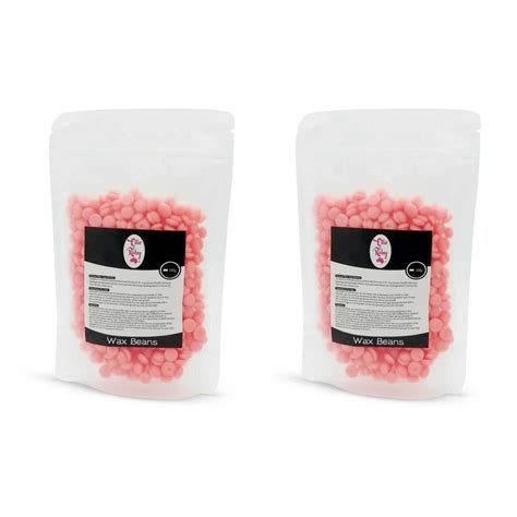 100g Packs Hard Wax Beans Brazilian Waxing Beads Peel Off Depilatory Bikini Rose Size