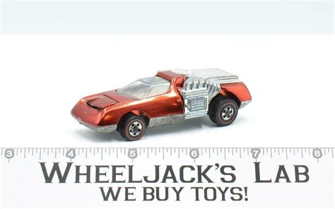 Noodle Head Red Redline Hot Wheels Mattel Vintage Redline RL Wheeljack S Lab