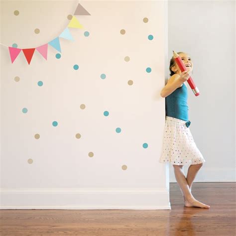 Confetti Wall Decal Dots Wall Decal Colorful Circles Decal