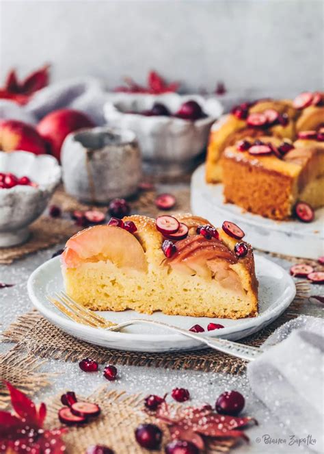 Versunkener Apfelkuchen Schnell Einfach Vegan Bianca Zapatka