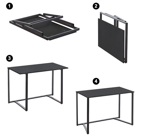 Herold Bureau Pliant Noir