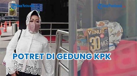 Viral Potret Kadinkes Lampung Reihana Saat Penuhi Panggilan Kpk