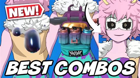 Best Combos For New Mina Ashido Skin Fortnite Youtube