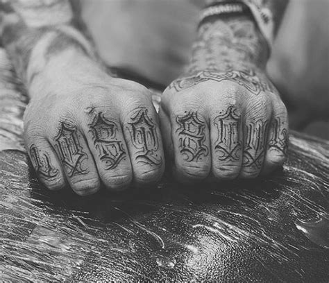 Badass Knuckle Tattoos For Tattoo Like The Pros