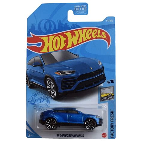 Masinuta Metalica Hot Wheels Lamborghini Urus Albastru