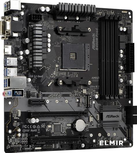 Материнская плата ASRock B450M Pro4 s-AM4 B450 купить | Elmir - цена ...