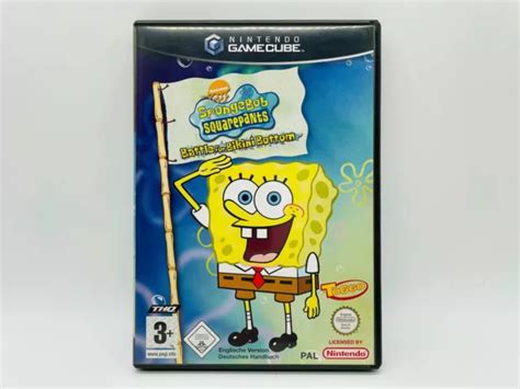 SPONGEBOB SCHWAMMKOPF BATTLE For Bikini Bottom Nintendo GameCube PAL EUR 20 99 PicClick DE