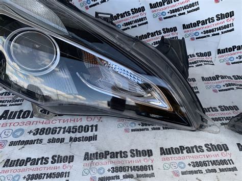 Фари Opel Astra J GTC фара Опель Астра Джей джи ГТС лед led Фары: 4 000 ...