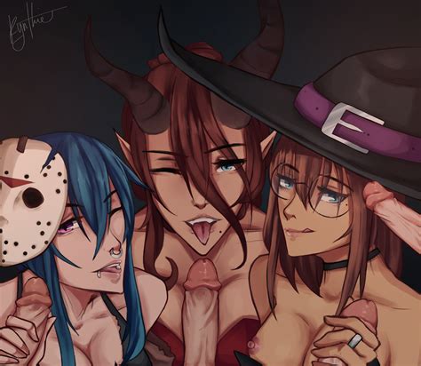 Halloween Party By Rynthie Hentai Foundry
