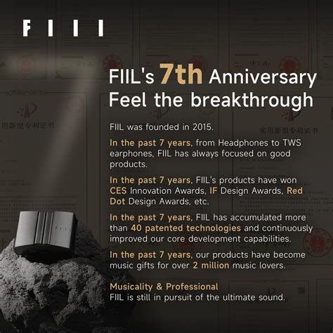 FIIL CC Pro2 True Wireless Earbuds 42dB Hybrid ANC, All-Metal Design,