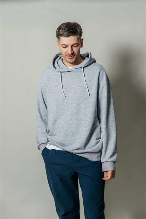 Готовые выкройки для шитья: Мужское худи 24-2 - купить онлайн — Zakatov ...