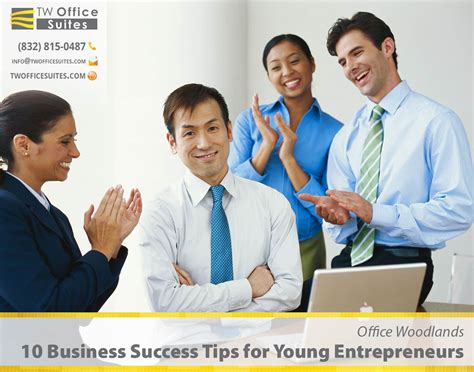 10 BUSINESS SUCCESS TIPS FOR YOUNG ENTREPRENEURS