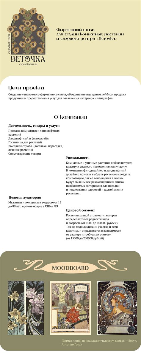 ВЕТОЧКА on Behance