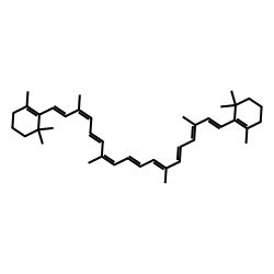 «beta» Carotene (CAS 7235-40-7) - Chemical & Physical Properties by Cheméo