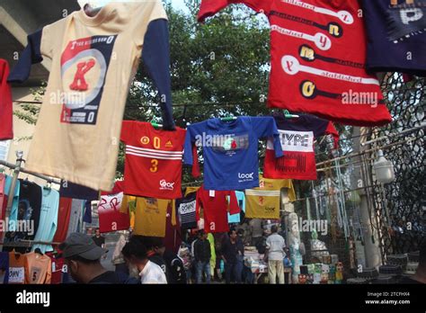 Dhaka Bangladesh 01 January 2001,Street winter clothes market in Baitul ...