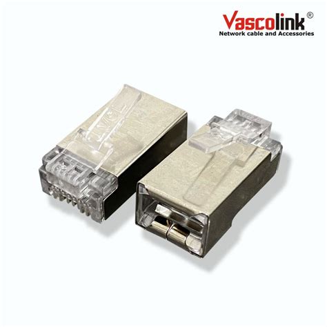 Jual Konektor Rj Ftp Cat Ez Besi Gold Vascolink Pack Isi Pcs Anti