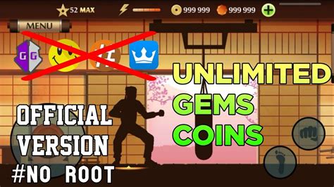 How To Get Gems Shadow Fight 2 Unlimited Gems And Coins Without Root