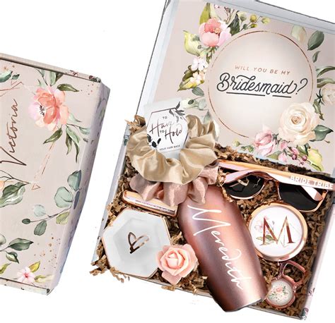 Amazon Personalized Bridesmaid Proposal Box Will You Be My