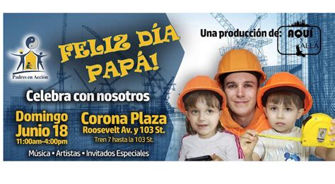 Celebre el Día del Padre este domingo en Corona Plaza Queens Latino