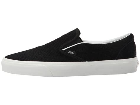 Vans Classic Slip-On™ (Chevron) Black/White - Zappos.com Free Shipping ...