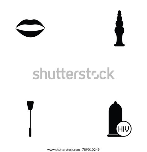 Sex Toy Icon Set Stock Vector Royalty Free Shutterstock