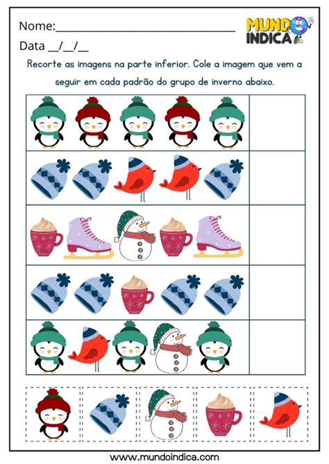 Atividade Sobre O Inverno Educação Infantil