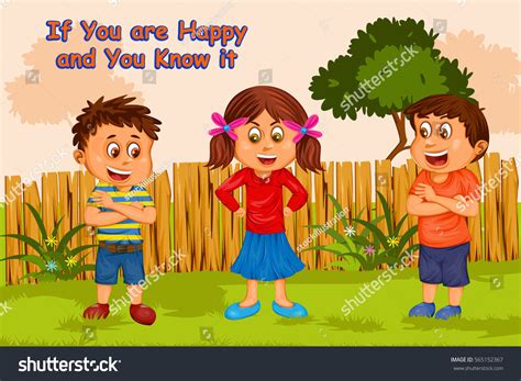 If You Are Happy And You Know It Nursery Rhyme For Kids With Lyrics