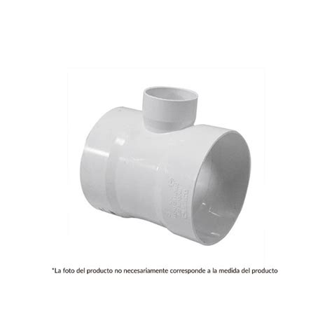 Tee Reducida Pvc 4` X 2` Sanitario 246 Honcol Ferreterias