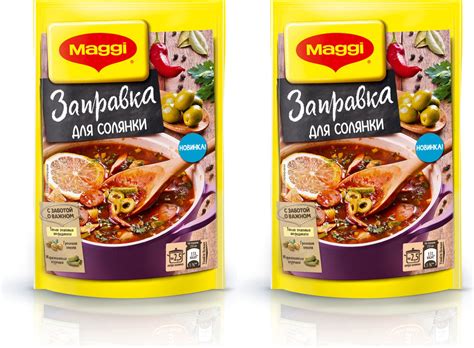 Заправка Maggi для солянки 180 г - 2 штуки - купить с доставкой по ...